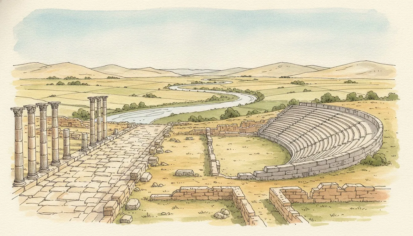 Tripolis: a Roman city on the Meander with almost no one in it